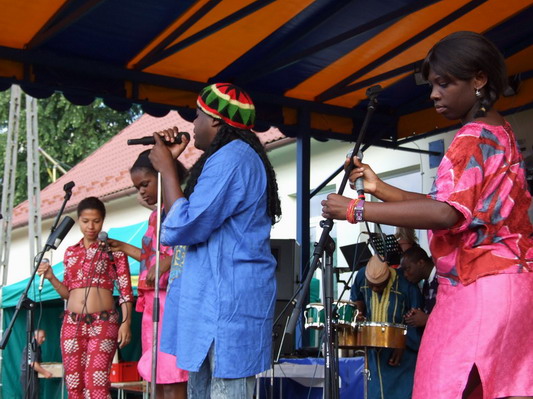 Wyst�p zespo�u JAMBO AFRICA, fot. Pawe� Tomera   26.07.2009r. 