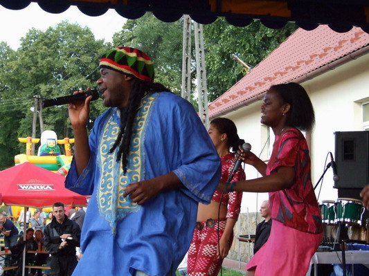 Wyst�p zespo�u JAMBO AFRICA, fot. Pawe� Tomera   26.07.2009r. 