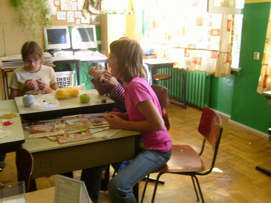 Regionalne tradycje r�kodzielnicze - warsztaty dla dzieci, fot. Ma�gorzata Janik 