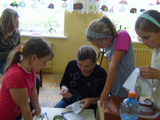 Regionalne tradycje r�kodzielnicze - warsztaty dla dzieci, fot. Ma�gorzata Janik 